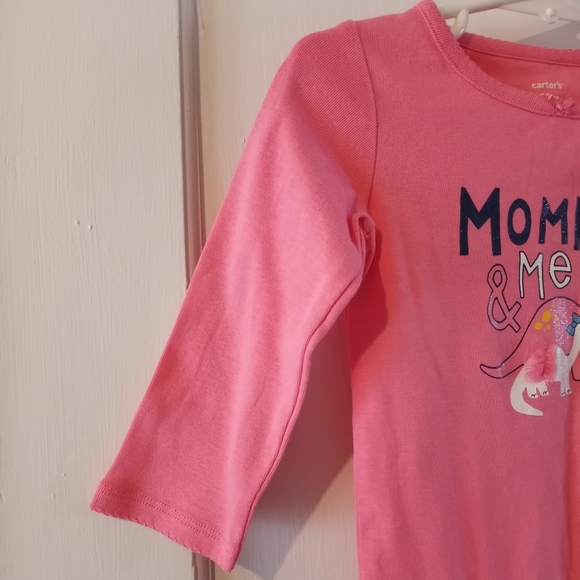 Carter's Mommy & Me Infant Girls Dinosaur Bodysuit Nwt 18 months - Picture 4 of 9